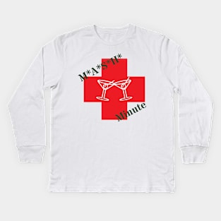 Mash Minute Logo Kids Long Sleeve T-Shirt